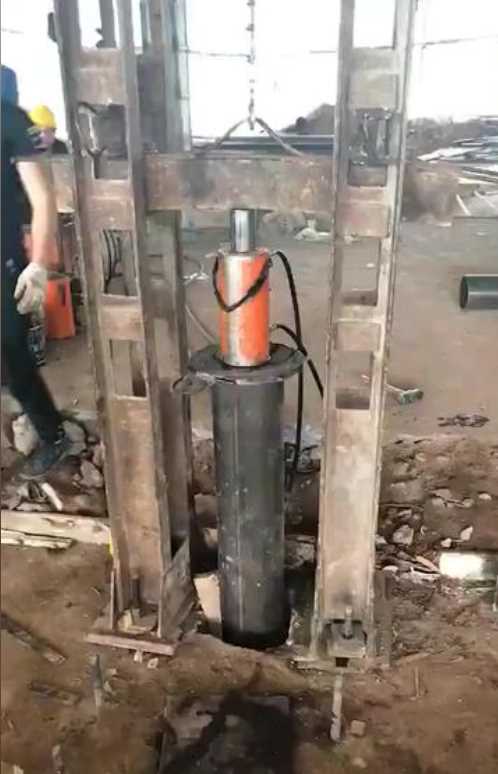 承德鹰手营子矿区钢管桩加固